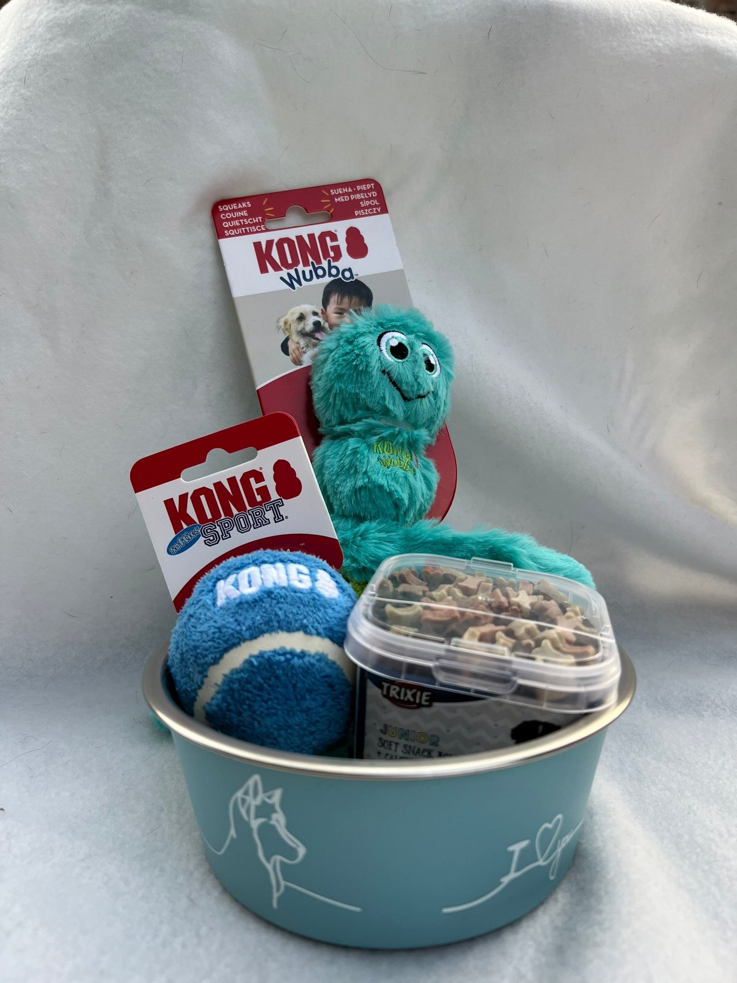 Hond Giftset Blauw