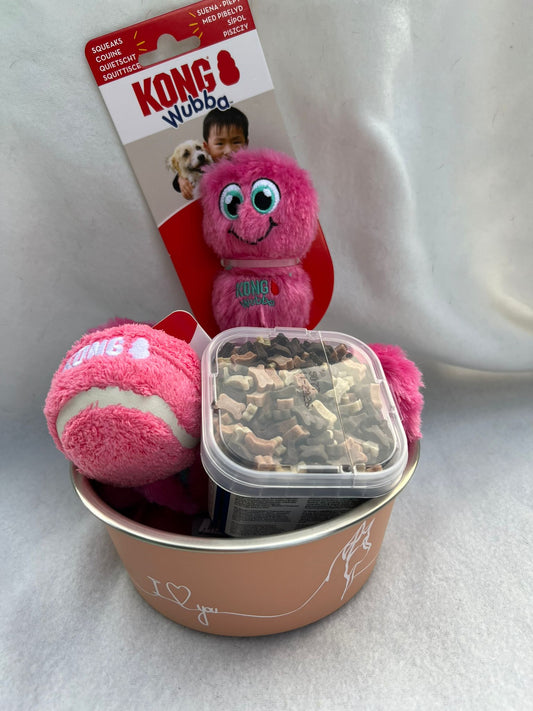Hond Giftset Roze