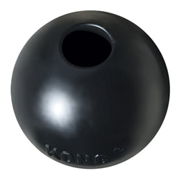 KONG EXTREME RUBBER BAL ZWART MEDIUM/ LARGE 7,5X7,5X7,5 CM